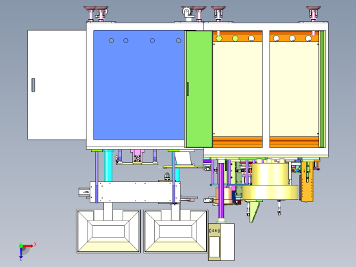 自动化马达组件焊接机俯视缩略图