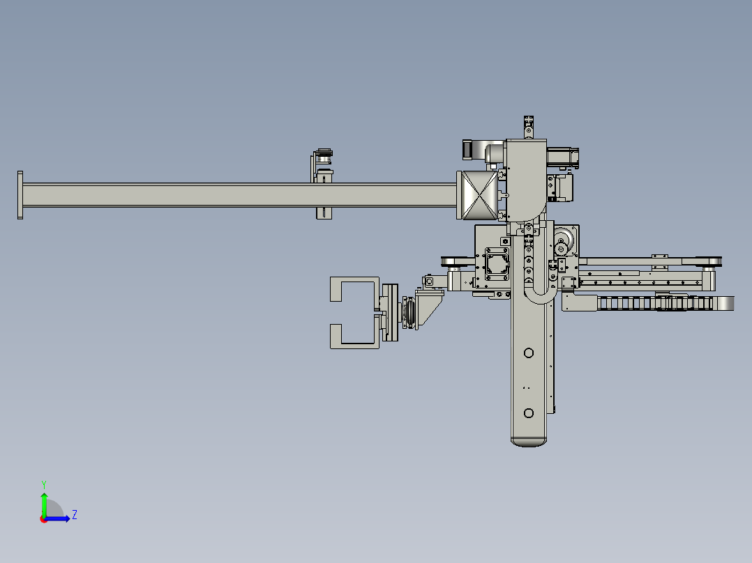 FD401移栽机械手CCC左视图