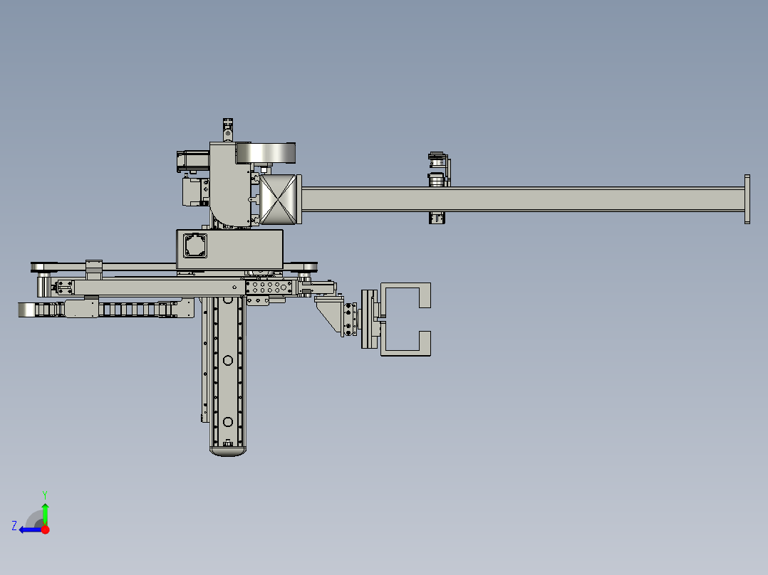 FD401移栽机械手CCC右视图