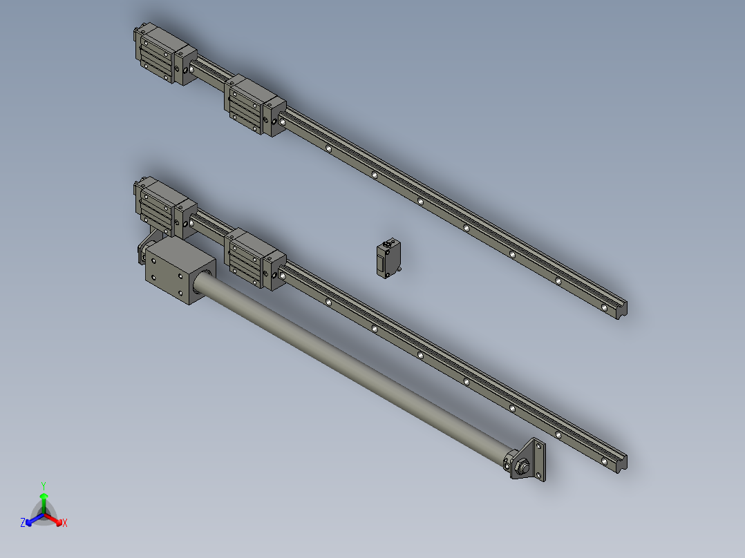 NG组件正等轴测图