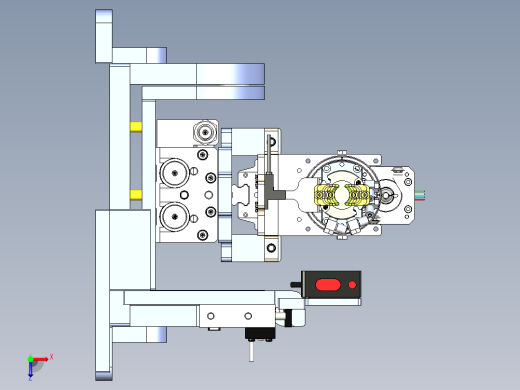 浮动段差自动归零模组俯视缩略图