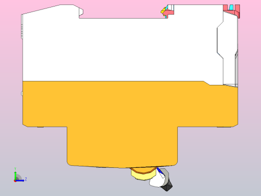 NB1LE-63 3P&amp;N剩余电流动作断路器三维模型202307左视缩略图