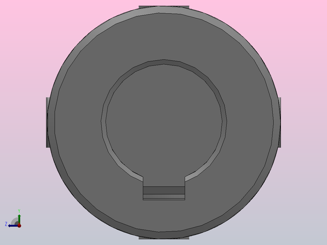 万向联轴器WSP05-PB-Y14-Y14-200／260 (1)WSP型可伸缩小型十字轴万向联轴器右视图