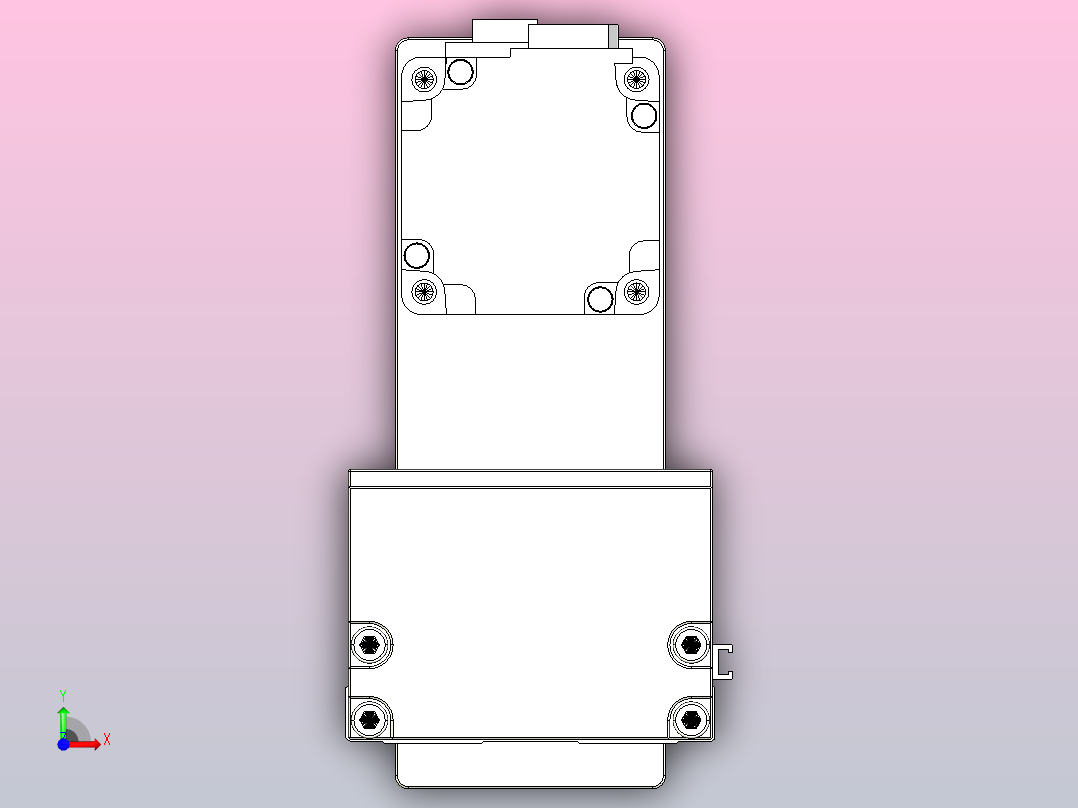 钢基模组TPA-KSR-8610C-740A1-MU-H0S0前视图