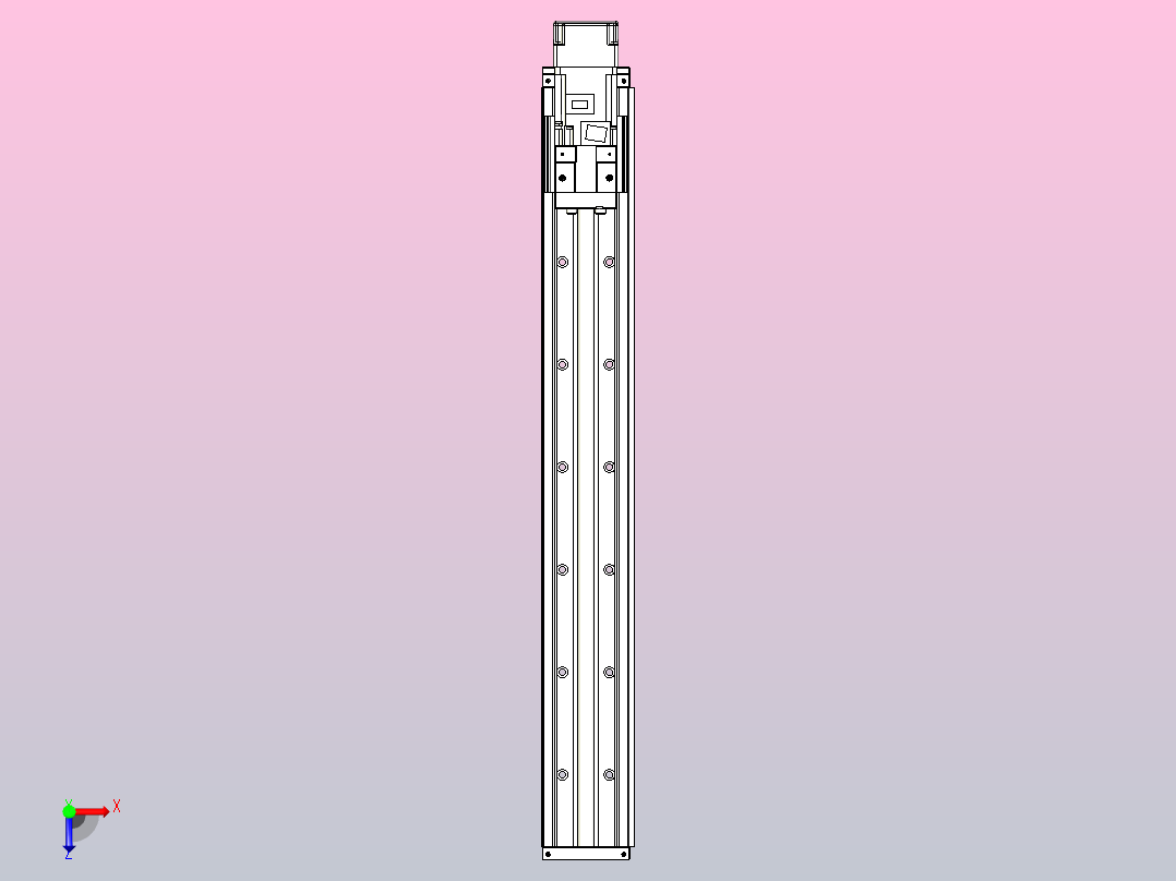钢基模组TPA-KSR-8610C-740A1-MU-H0S0俯视图
