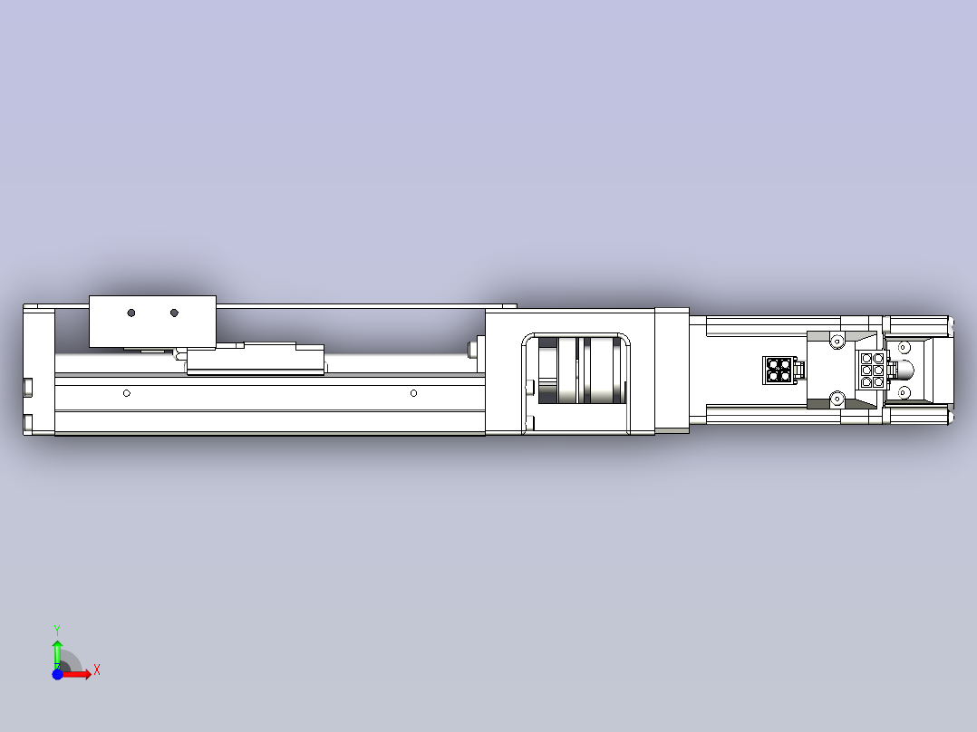 KK60-150S1-F0带MSMD012G1A电机前视图