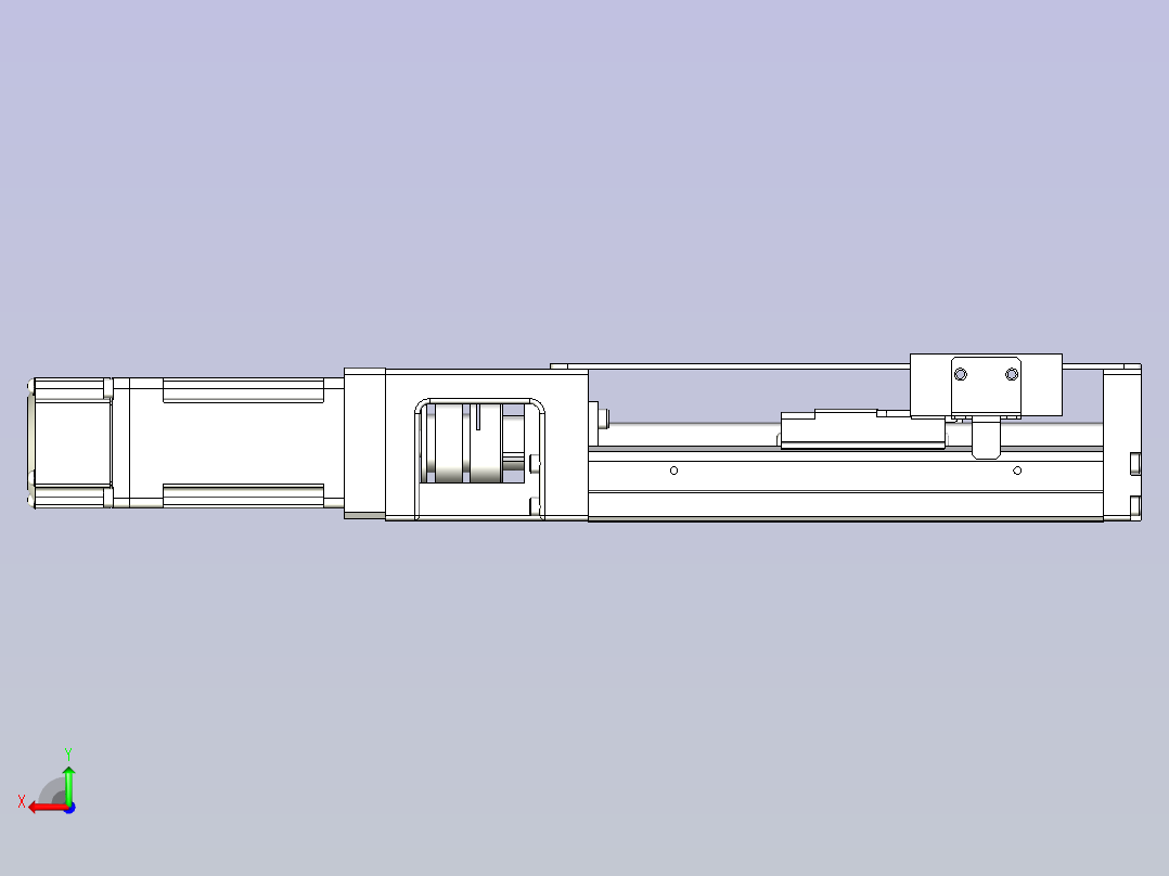 KK60-150S1-F0带MSMD012G1A电机后视图
