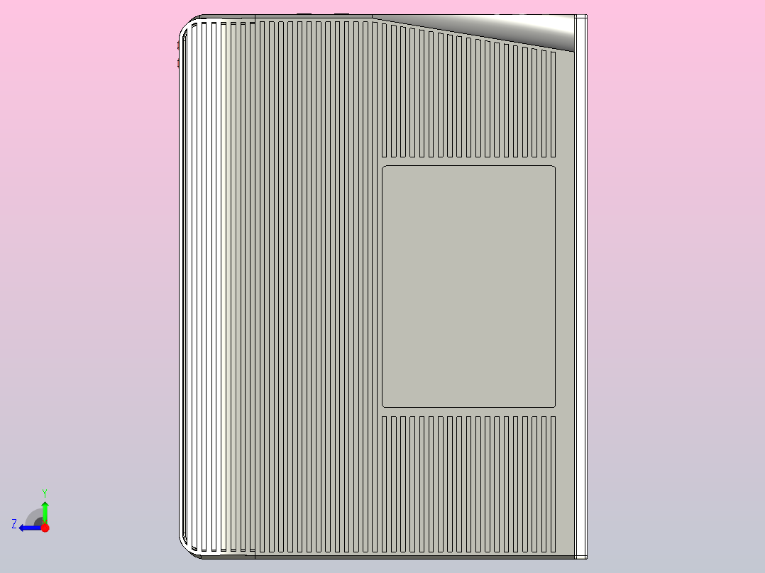 闭环步进电机与驱动器CL3-EC808AC_3D模型右视图