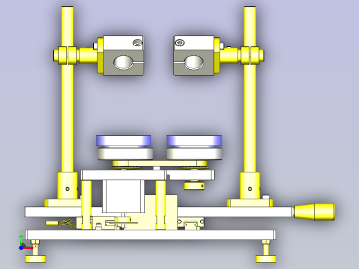 一种液体涂抹夹具3D图纸前视缩略图