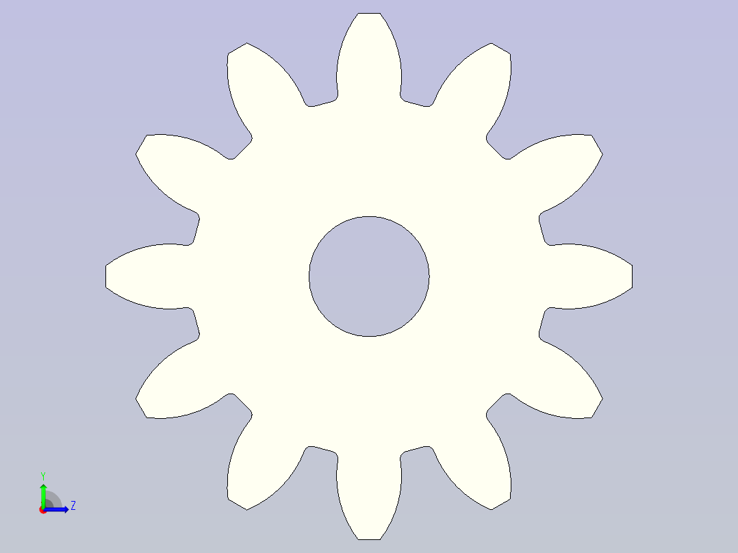 爱安特AT齿轮GSFDC-2.5-12-25-dc8-A-dc8_NONE_12_0_0_0_0_0_000左视图
