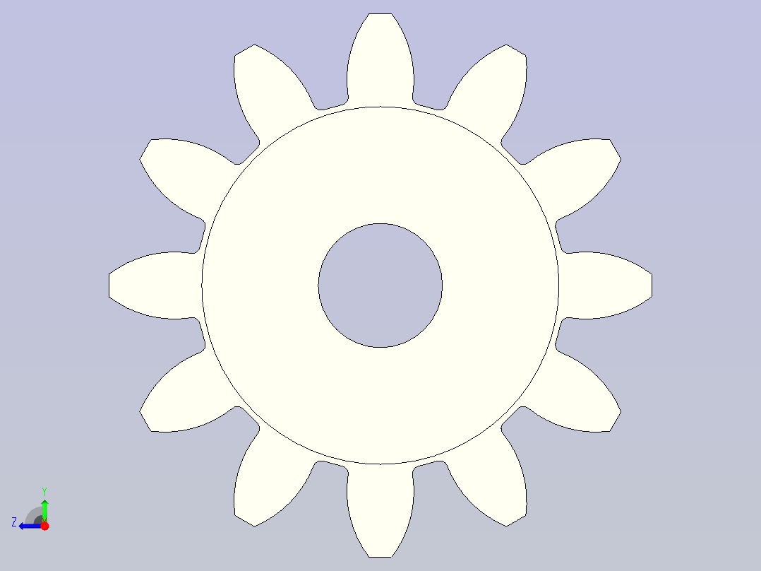 爱安特AT齿轮GSFDC-2.5-12-25-dc8-A-dc8_NONE_12_0_0_0_0_0_000右视图