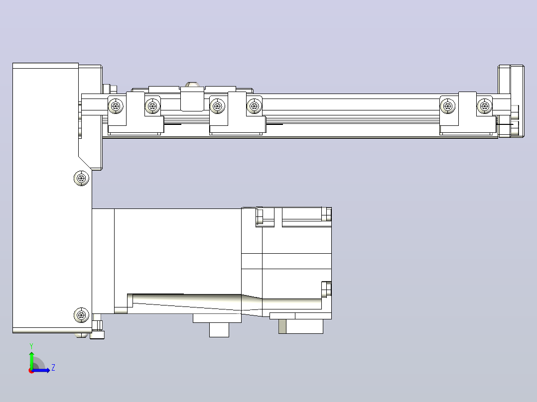 钢基模组TPA-KSR-4002C-150A1-MP-H1S2左视图