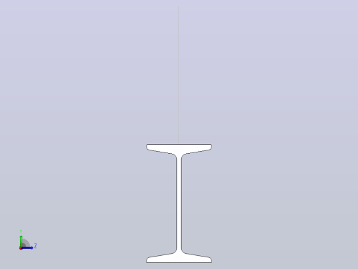 16#热轧工字钢8.2m.SLDPRT左视缩略图