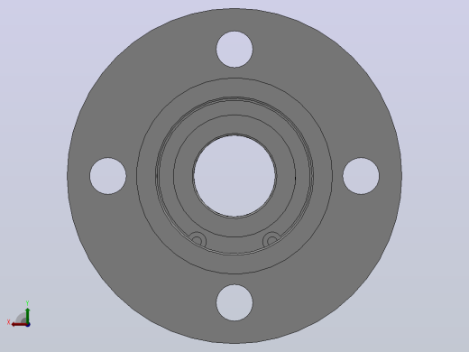 带挡圈双轴承L尺寸指定型轴承座组件_BRDLDF-6800-2Z-40-B后视缩略图