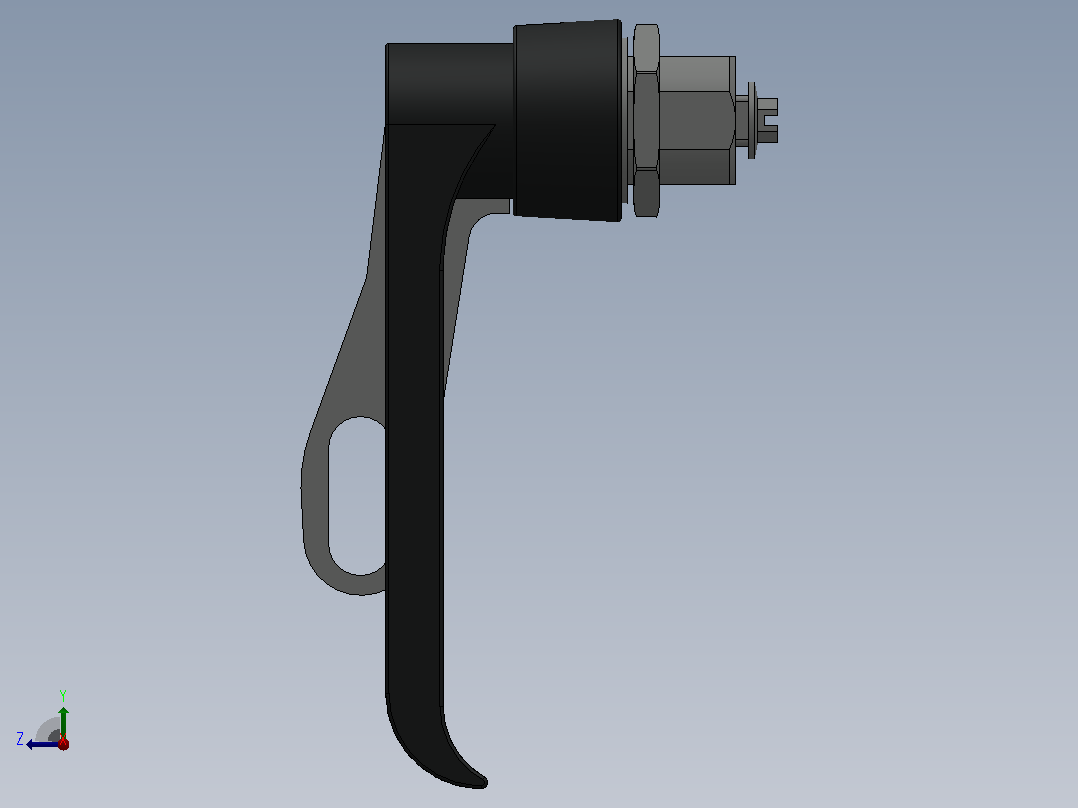 MS842柜锁[MS842]右视图
