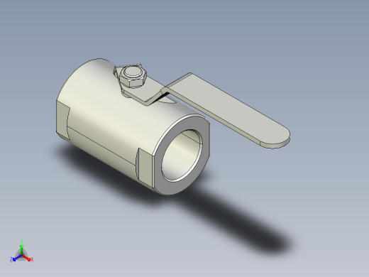 锻钢普通型球阀DN40
