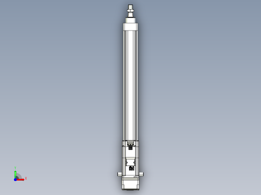 轻载电动缸TPA-ESR40-1210C-L400-MR-TC-W-P40-C3前视缩略图
