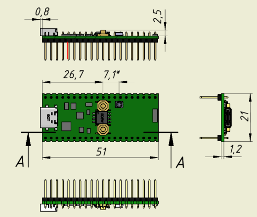 ESP32-S3-Pico开发板缩略图