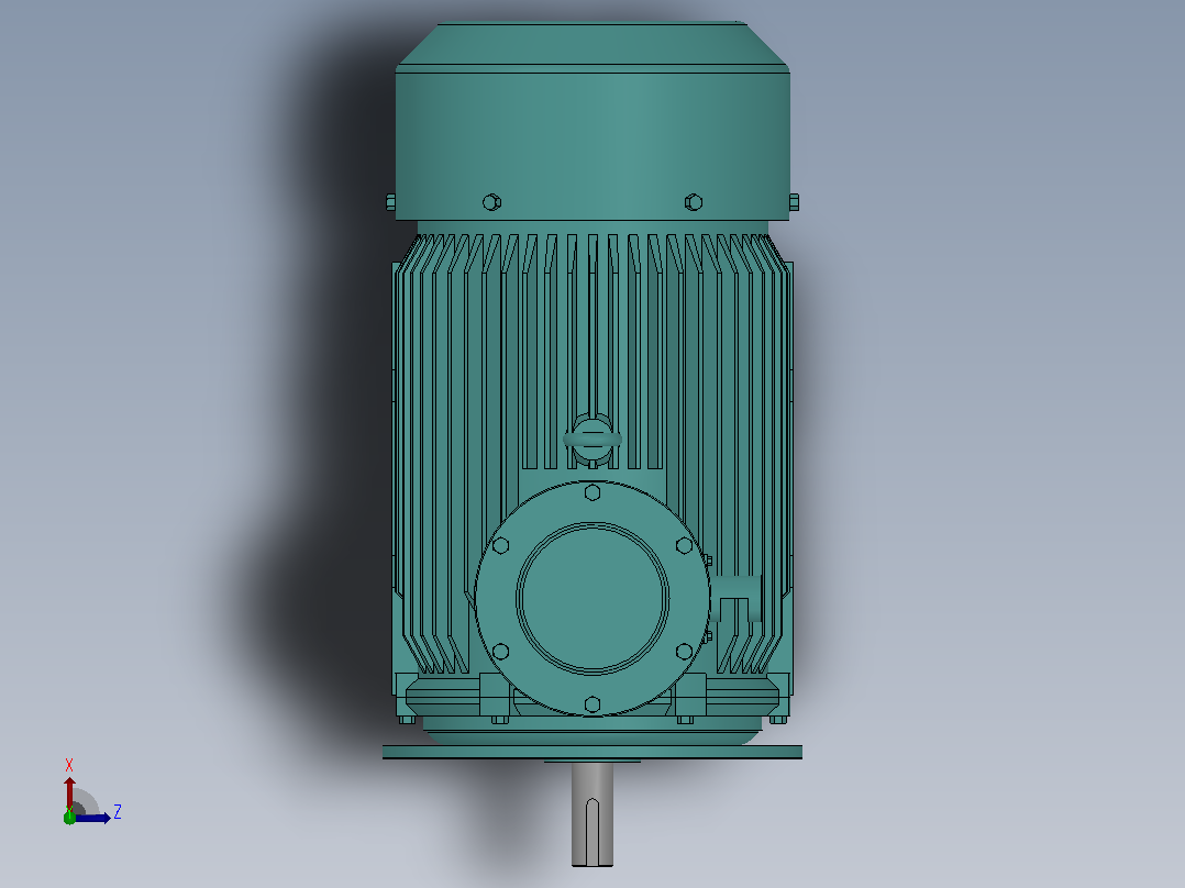 YB3-IMB35安装型[YB3-100L1-4]俯视图