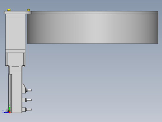 中空的高刚性转台右视缩略图
