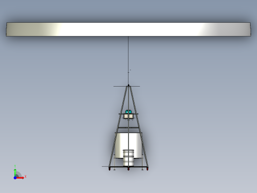 拌站3D模型前视缩略图