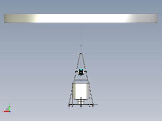 拌站3D模型后视缩略图