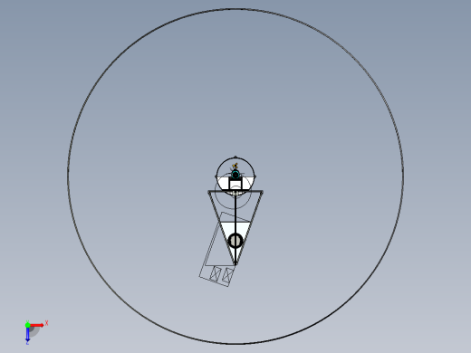 拌站3D模型俯视缩略图