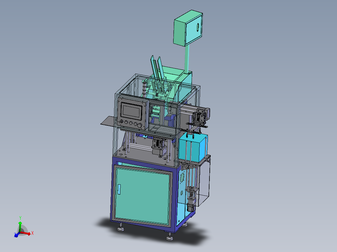 E518 自动发卡机主视图