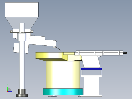 振动盘机构左视缩略图