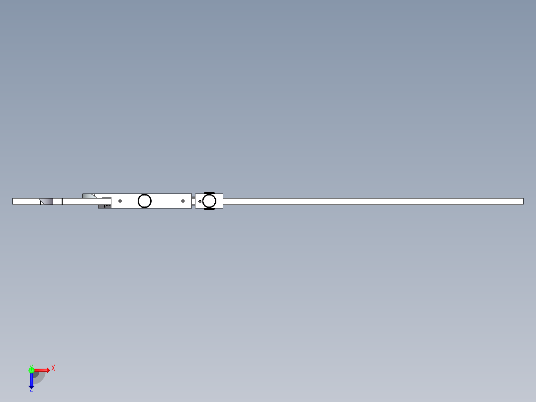 游标卡尺俯视图