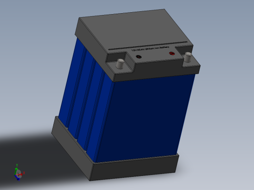 12V太阳能电池板用锂离子电池等