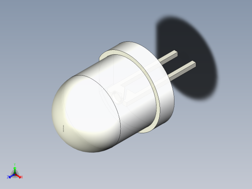 LED_Round_Diffuse_D8.0mm正等轴测缩略图