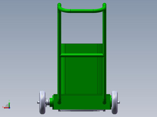 小型扫地机清扫机结构设计及仿真【含三维图+CAD图+文档】后视缩略图