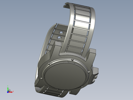 男士手表外观前视缩略图