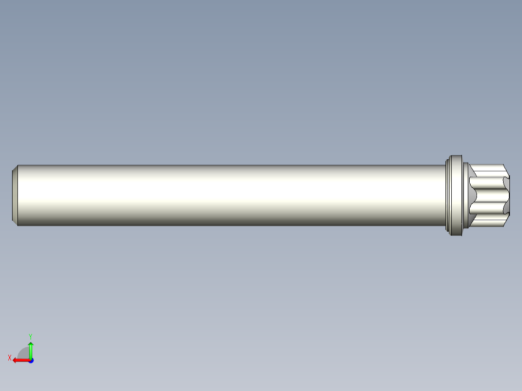 德国工业标准34800螺栓后视图