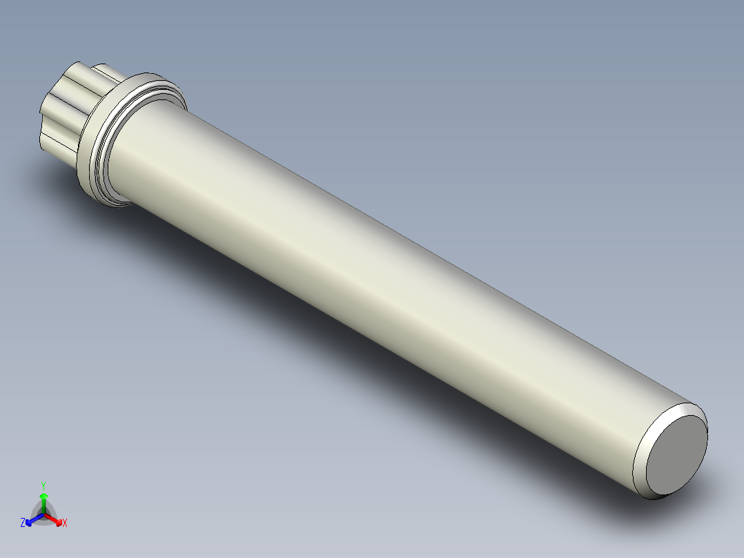 德国工业标准34800螺栓正等轴测图