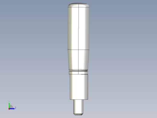 把手(折疊迴轉)FR-3D多系列多零件图纸模型左视缩略图