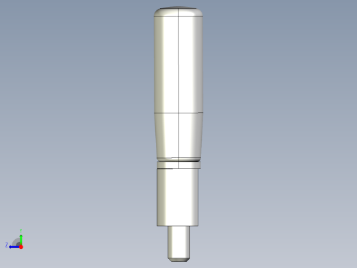 把手(折疊迴轉)FR-3D多系列多零件图纸模型右视缩略图