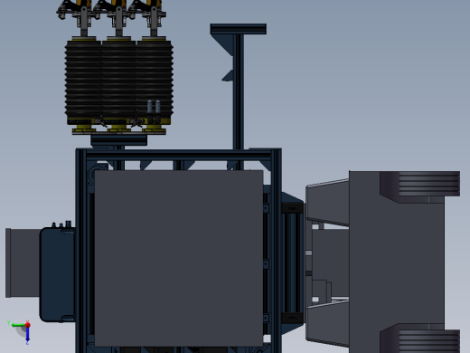 多功能机器人总装配图