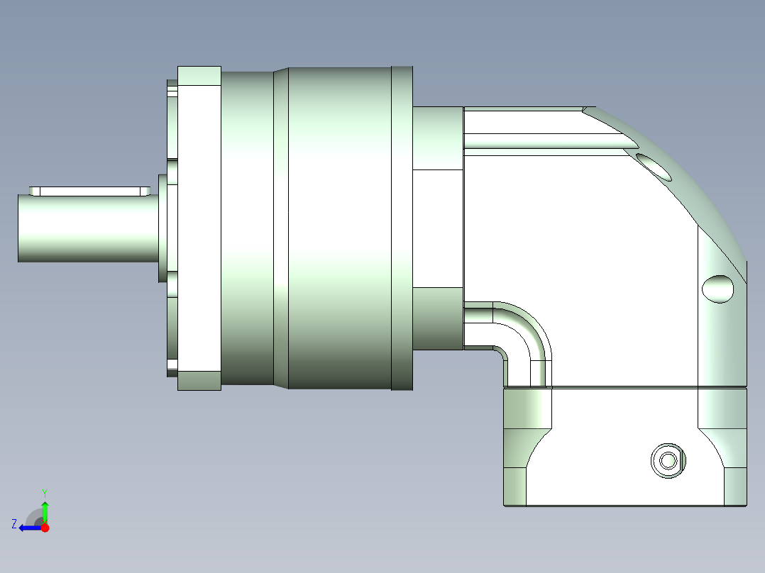 直齿ZPLF120-L2 19-70-90-M5右视图