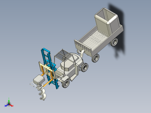 一体化植树机前视缩略图