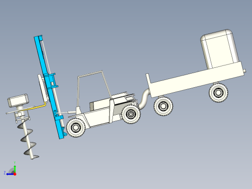 一体化植树机右视缩略图