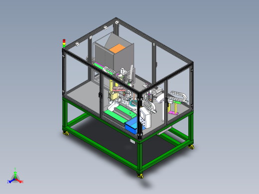 金具组装扣压机sw16可编辑正等轴测缩略图