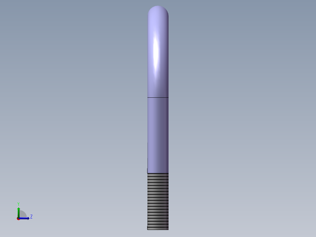 U形螺栓-76左视图