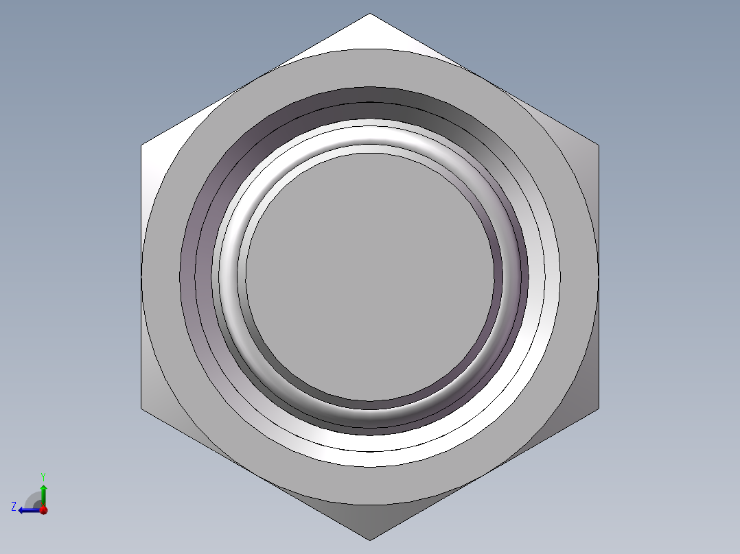 锥孔螺堵、9D-30右视图