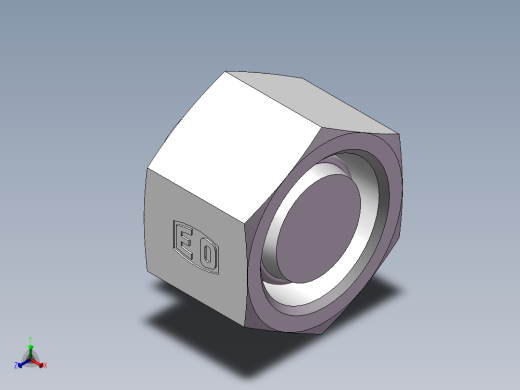 锥孔螺堵、9D-30正等轴测缩略图