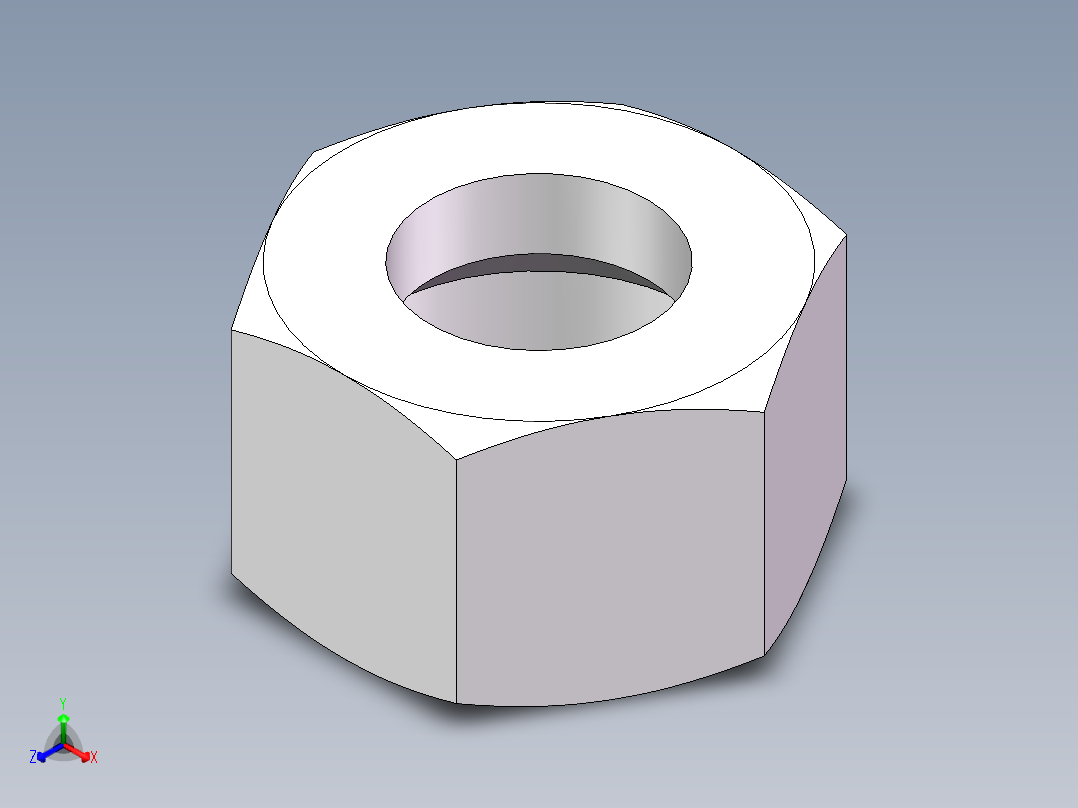 NL+NS 功能螺母、NL-22正等轴测图