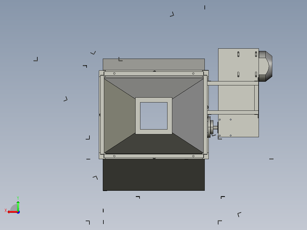B3003880-振动筛后视图