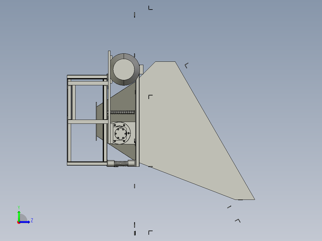 B3003880-振动筛左视图