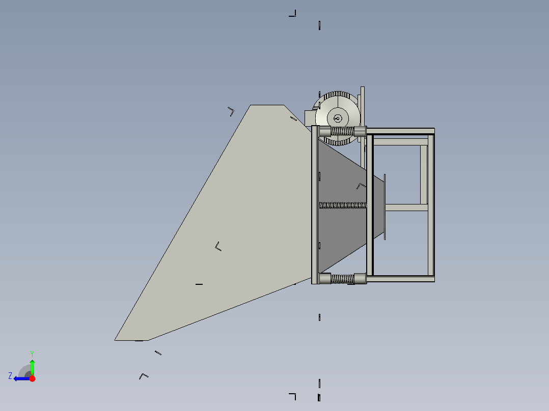 B3003880-振动筛右视图